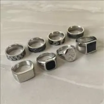 Men Silver Ring